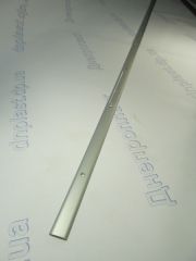 Порожек гладкий 20*4 серебро 1,8 м