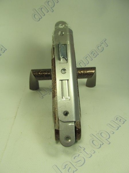 Замок врезной ЗВ4-У, 55мм, ручка старая медь, ТМ