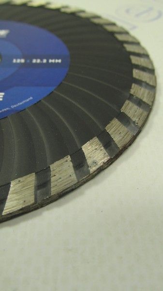 Диск алмазный 125*7*22,2мм Турбо  Rapide Diamond Wheels