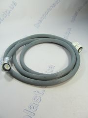 Шланг наливной для стиральных машин 2,5м (гайка-гайка,угловой) (454)