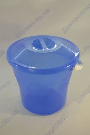 Відро з кришкою ЕЛЕГАНТ 10л