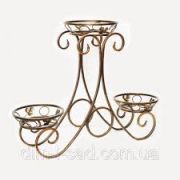 Подставка под цветы "Горка 3" (круглый профиль)