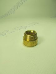 Удлинитель латунь 1/2  L=10мм