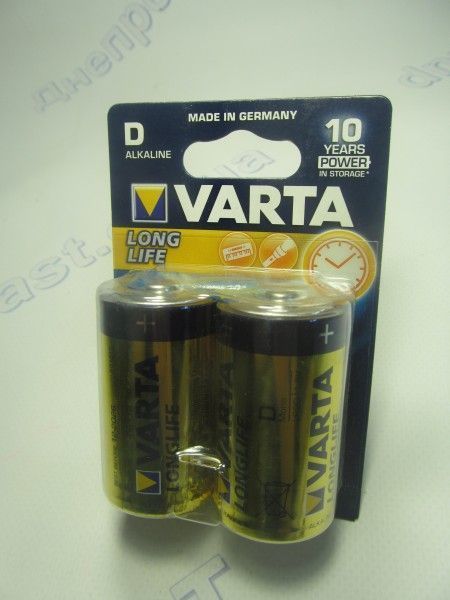 Батарейка VARTA LONG LIFE  LR20