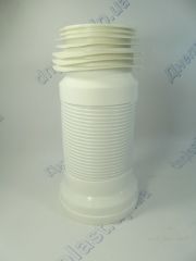 Гофра для унитаза 110 Ани с пружиной 270 - 500 мм