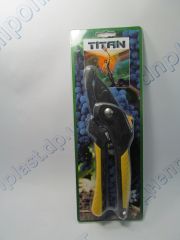 Секатор профессиональный TITAN Yellow 010
