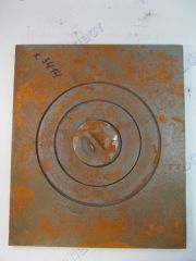 Плита чугунная 1 комфор. чугунная 355*410мм (100956)