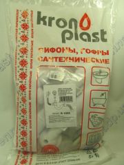 Сифон для ванны с нержавеющим выпуском и переливом11/2