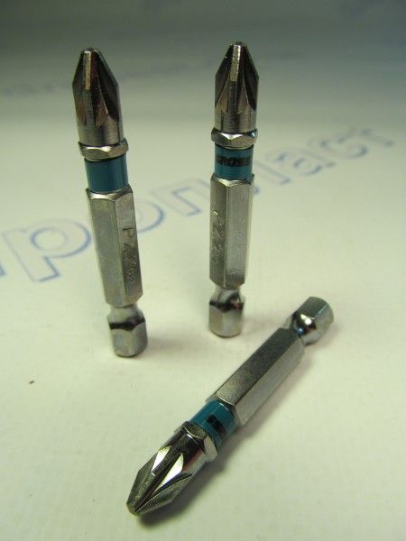 Насадки отверточные РZ2*50мм сталь S2//GROSS