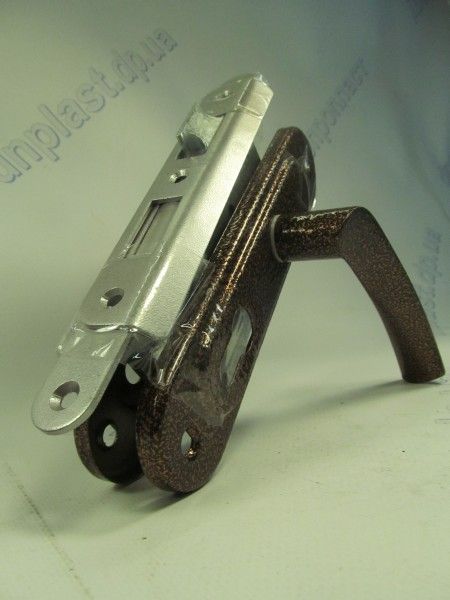 Замок врезной ЗВ4-У, 55мм, ручка старая медь, ТМ