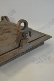 Дверка чугунная топочная крючек 25смх20,5см