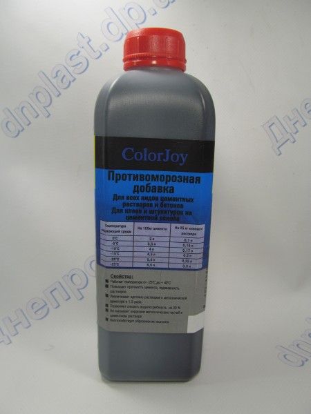 Добавка противоморозная ColorJoy 1 литр
