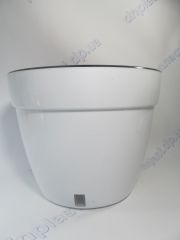 Вазон АСТИ (9,0 л) шаде-белый