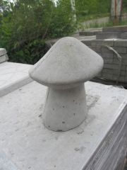 Декоративная фигура ГРИБ средний - 25см