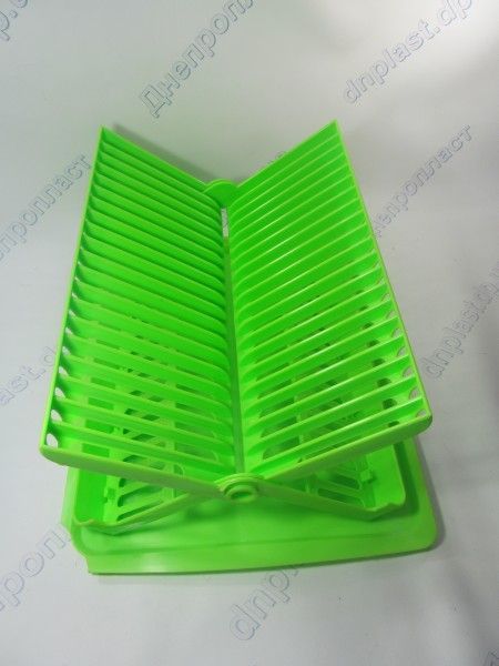 Сушка для посуды пластик розкладная 20 тарелок