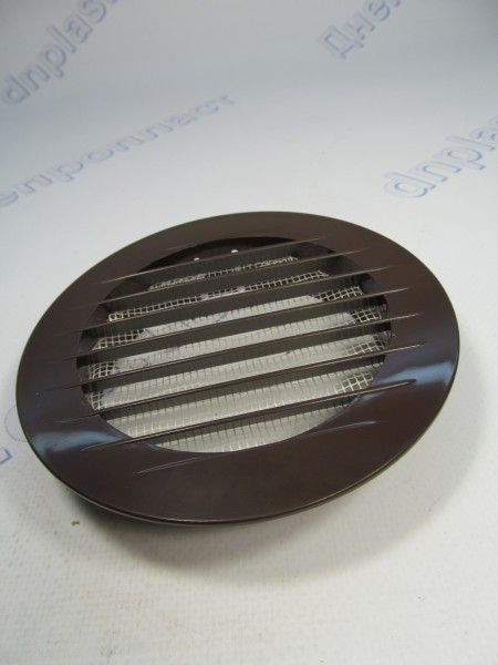 Решетка вентиляц. KRО 100/В (корич.)