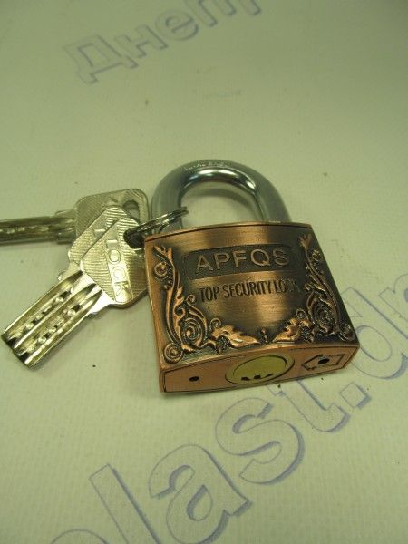 Замок навесной APFQS влагостойкий 50мм