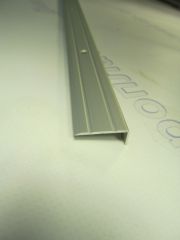 Порожек ступенька  25*10 серебро 1,8 м