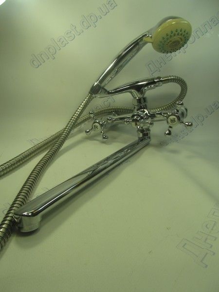 Смеситель  O&L LUX MAYFAIR-143-ванна длинная плоский гусак (букса 1/2