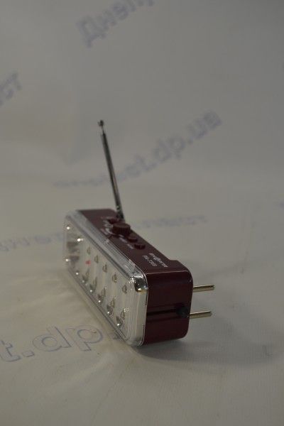 Фонарик -радио аккумулторный РА-7369 (14LED+4LED+FM-RADIO)