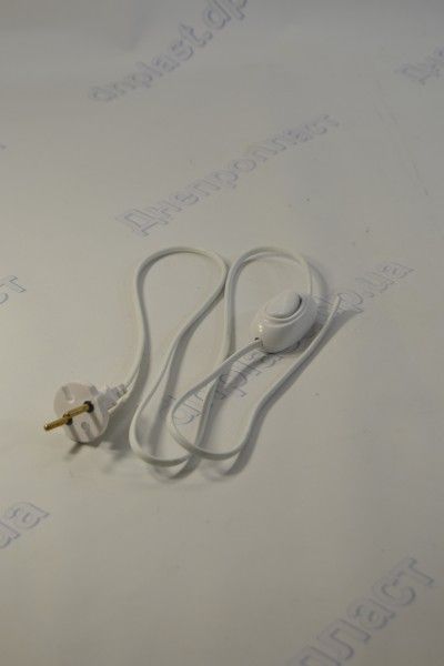 Шнур-бра с переключателем для бра и торшеров 1,5м 4А 220В