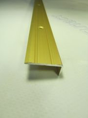 Порожек ступенька  25*10 золото 1,8 м