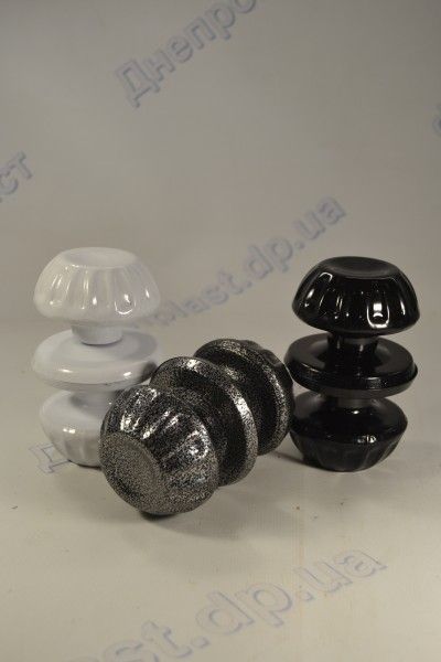 Ручка дверная металл ЗЕФИР (белая, черная, медь, сатин)