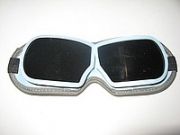 Очки  газосварщика с комплектом затемненных и прозрачных минеральных стекол