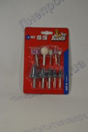 Шарошки абразивные по камню 10 шт