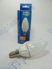 Светодиодная лампочка LB-75 / 6.5W / 230V / 590Lm / Е-14 / 4000К (FERON)