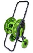 Тележка для намотки шланга 1/2 /45м с колесами зеленая