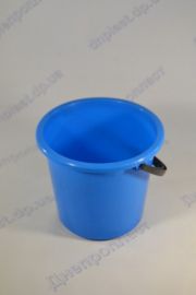 Ведро пластмасовое 5л. с крышкой (цветное)