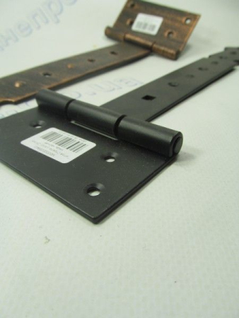 Петля Стрела (узор) 250мм медь,черная