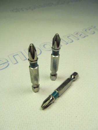 Насадки отверточные РH2*50мм сталь S2//GROSS