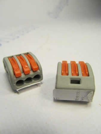 Соединитель клеммы на 3 провода