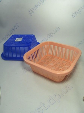 Корзинка пластик квадрат малая