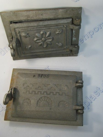 Дверка чугунная поддувная 24см X15см (100910)