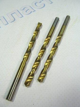 Сверло по металу, HSS 5,5мм (титан) SIGMA 104055