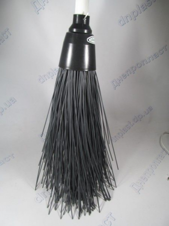 Метла полипропиленовая 1,30см (пластмасовый черенок)