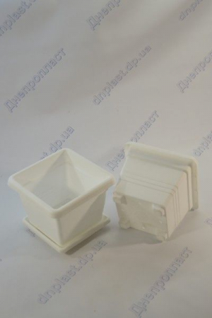 Горшок цветочный Квадрат 20