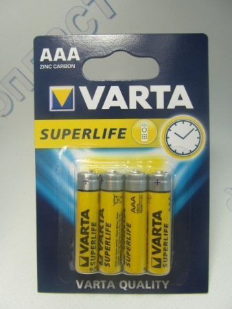 Батарейка VARTA SUPERLIFE AAА1.5V