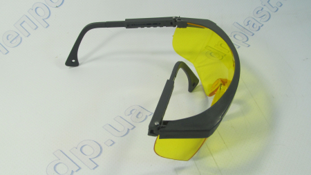 Очки YSA 1 желтые защитные с регулировкой