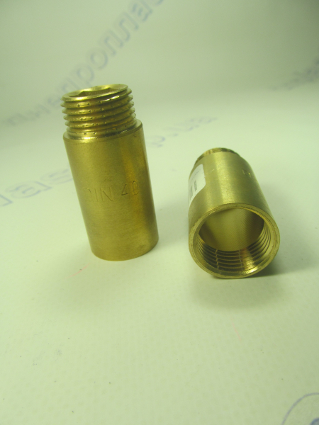 Удлинитель латунь 1/2  L=40мм