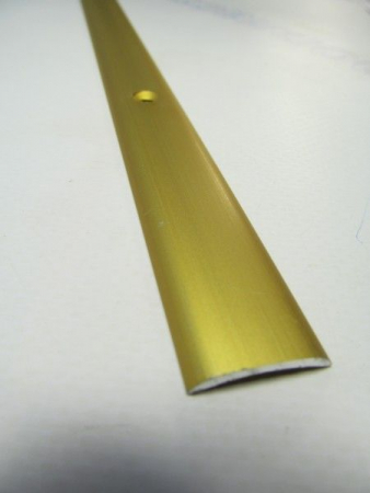 Порожек гладкий 20*4 золото 0,9 м