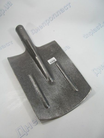 Лопата из рельсовой стали штык прямой