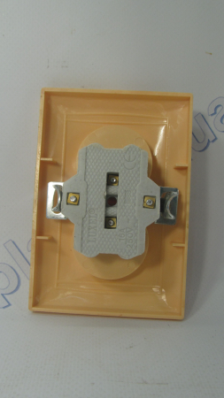 Розетка 2 простая сосна  LUXEL (3807)