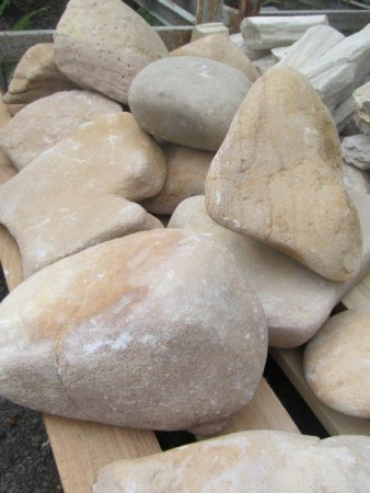 Галька персик- крупная