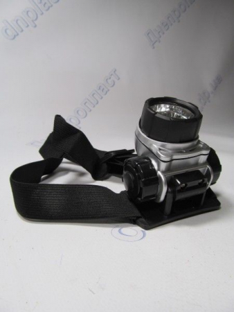 Фонарик налобный светодиодный (8 диодов)