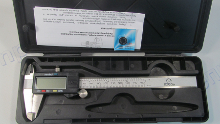 Штангенциркуль электронный 150мм ПРОФИ  Сталь
