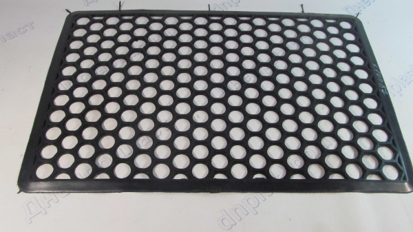 Коврик резиновый СОТЫ 40х60см черный (1,3кг)